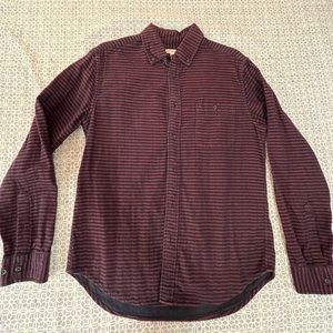 Merona long sleeve button down shirt flannel
